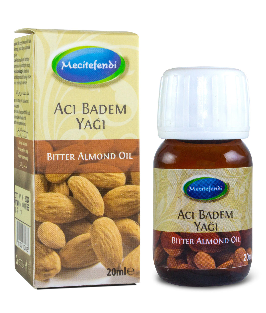 Acı Badem Yağı 20ml Mecitefendi