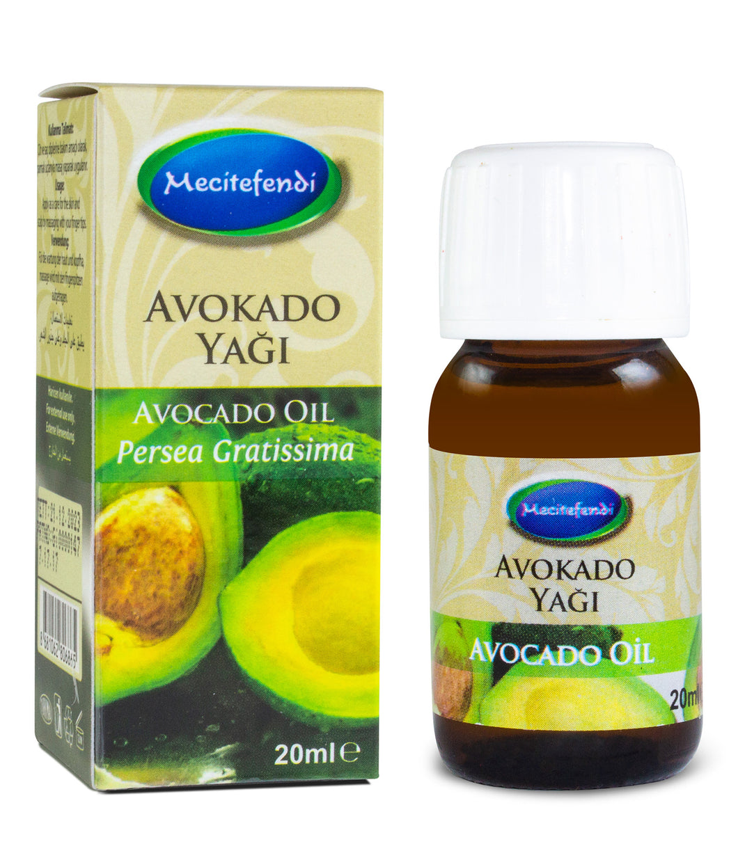 Avokado Yağı 20ml Mecitefendi