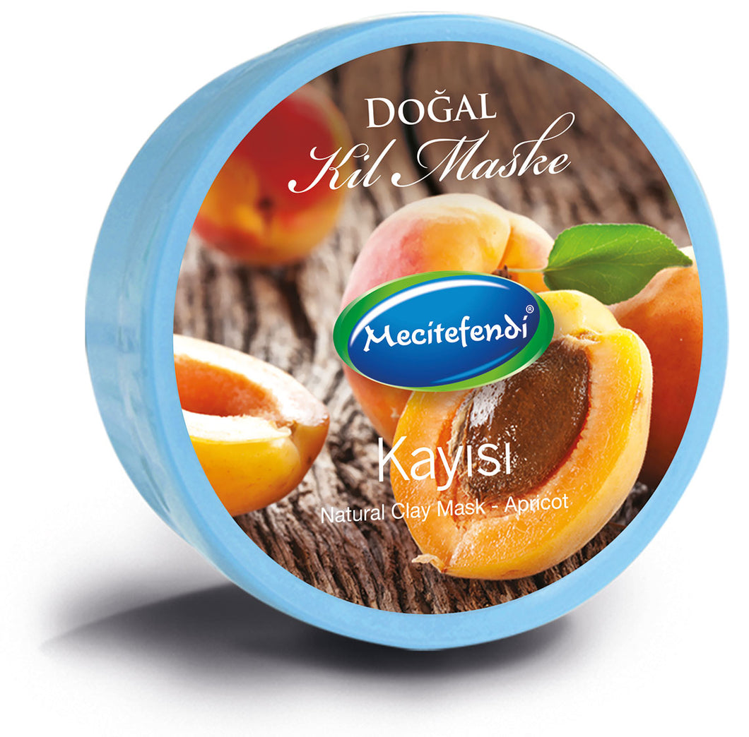 Doğal Kayısı Çekirdeği Kil Maskesi Mecitefendi 200ml