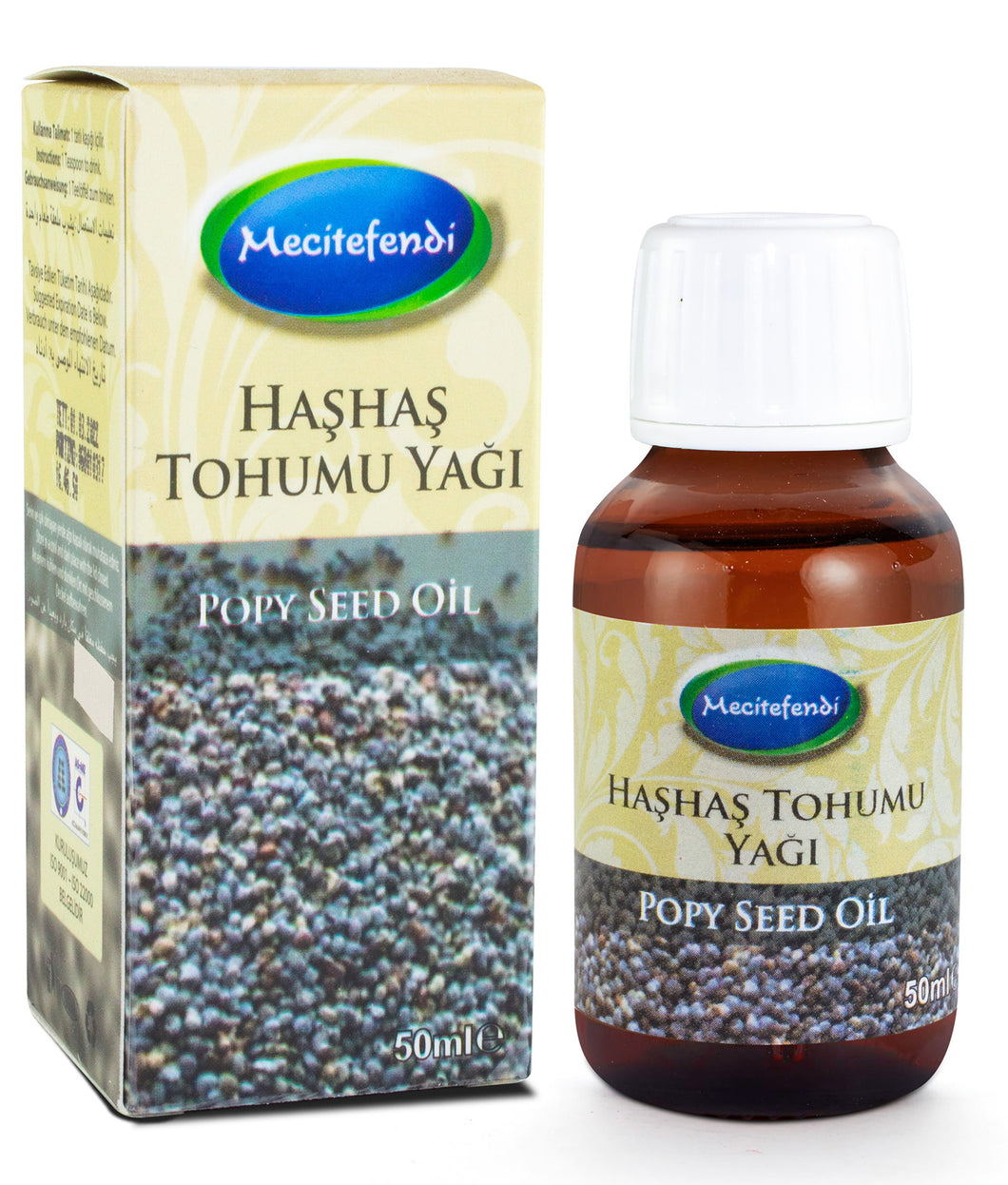 Haşhaş Tohumu Yağı 50ml Mecitefendi