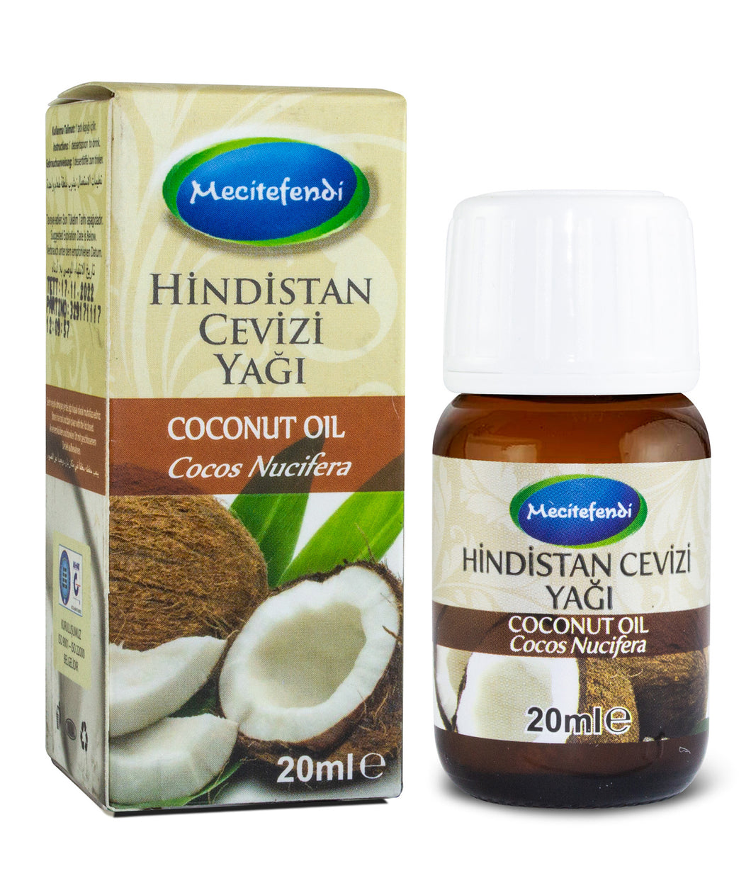 Hindistan Cevizi Yağı 20ml Mecitefendi