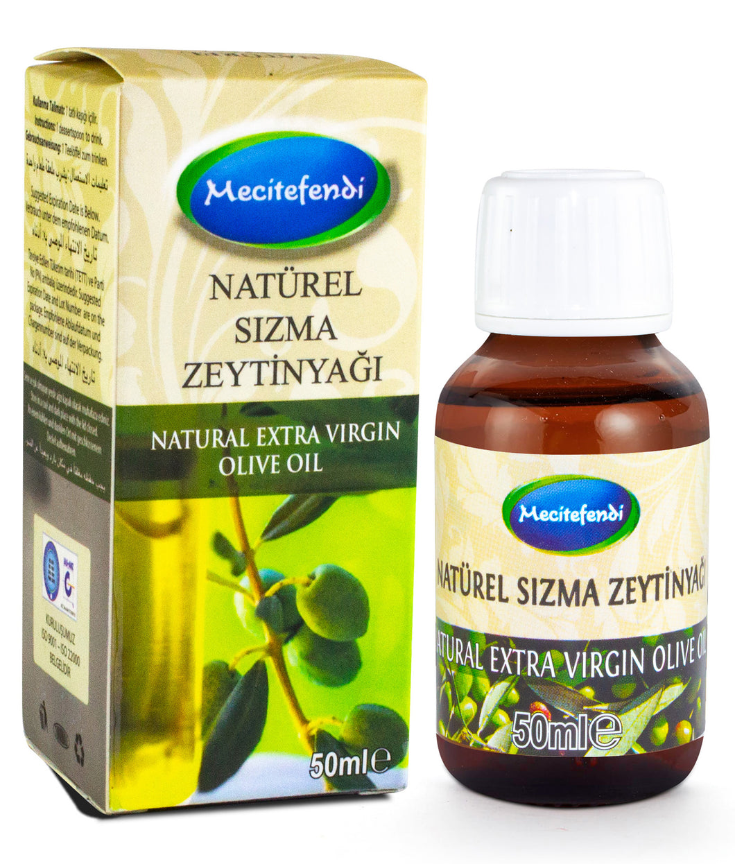 Doğal Sızma Zeytinyağı 50ml Mecitefendi